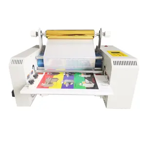 High Temperature GS-360 Automatic A3 PET Film BOPP Film Foil Laminating Machine 3 IN 1 For Greeting Invitation Business Card