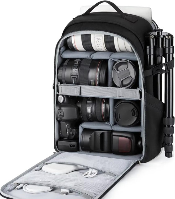 Custom Large-Capacity EVA Camera Backpack Dedicated Waterproof &  Shockproof Camera Case EVA  Case