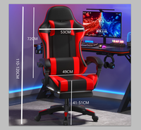 Fabricant ventes directes petit conseil E-sports chaise, prix de vente chaud pas cher 360 degrés de rotation couché à 180 degrés