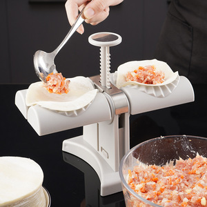 Manjia Dụng Cụ Bọc Bánh Bao Ép Thủ Công Khuôn Làm Bánh Bao Da Khuôn Làm Bánh Bao Gia Dụng Họa Tiết Da - Product Image 1