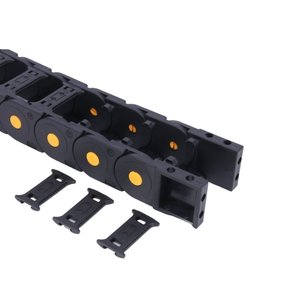 Plástico de puente cerrado para portador de cable para equipo de arrastre de cable de guía de energía de cadena de arrastre - Product Image 5