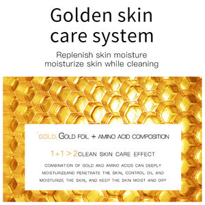 Limpiador <span class=keywords><strong>Facial</strong></span> VENZEN OEM ODM, Cuidado de la Piel, Hidratante, Amino, Limpiador de Poros, Suave, con Oro de 24K - Product Image 4