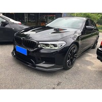Spoiler de pare-chocs avant en fibre de carbone F90 M5 pour BMW Série 5 2018 2019