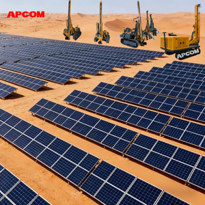 APCOM Impianto di Perforazione Solare per Pali Fotovoltaici, Macchina Perforatrice Cingolata per Fondazioni Solari in Arabia Saudita - Product Image 6