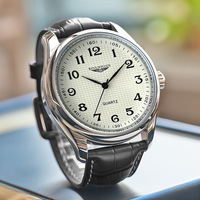 Nouvelle Montre-Bracelet à Quartz pour Homme 2026, Boîtier en Alliage, Aiguilles en Acrylique, Étanche, Tendance, Classique, Élégante, Modèle BB12