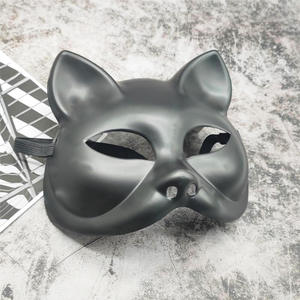 Maschera Stile Gatto Mezza Faccia all'Ingrosso, Maschera per Uomo e Donna, Accessori per Feste, Balli e Spettacoli - Product Image 2