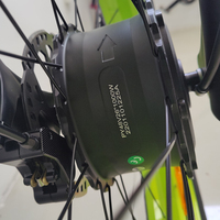 Sepeda gunung listrik Off-Road 2000w, ban ganda sepeda suspensi penuh 2000W 48V 21Ah ban 26 inci e-bike