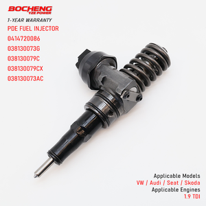 หัวฉีดน้ำมันดีเซล 0414720086 หัวฉีดปั๊ม 038130073G สำหรับเครื่องยนต์ VW Golf Passat Audi A4 Skoda 1.9 TDI - Product Image 1