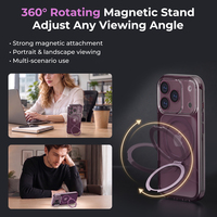 AUREXIONICS Clear Case untuk iPhone 18 Pro Max dengan Perlindungan Kamera