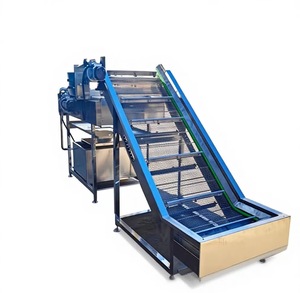 เครื่องขัดผลไม้อุตสาหกรรม เครื่องล้างผลไม้ เคลือบแว็กซ์ และอบแห้ง เครื่องเคลือบแว็กซ์ผลไม้อัตโนมัติ - Product Image 3