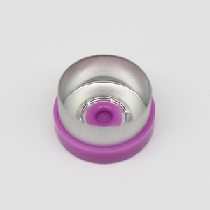 Tapa de Botella Farmacéutica Lisa Violeta de 13 mm, Sello de Tapa Desprendible, Fabricante - Product Image 4