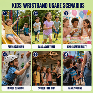 Bracelet <span class=keywords><strong>d</strong></span>'identification pour enfants, réglable, étanche, anti-perte, inscriptible, pour la sécurité des enfants - Product Image 5