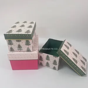Gold foil paper Christmas holiday <b>wedding</b> gift <b>box</b>, cosmetics, toys, games, packaging <b>box</b>, customizable according to demand - Product Image 1