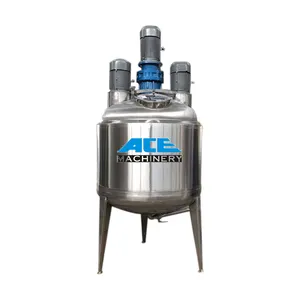 Ace Drug In Workshop / Mixing Tank For Liquid Cosmetics Industries