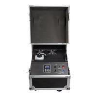 Machine à fumée Rigeba 3000W avec télécommande pour mariage, fête, DJ, discothèque, événements, DMX512, flight case