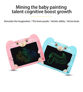 MILI 8.5英寸卡通熊彩色磁垫绘图板写字板涂鸦板液晶幼儿写字板 - Product Image 2