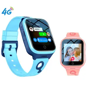 ساعة يد ذكية للأطفال, ساعة يد ذكية للأطفال موديل K9 بطارية كبيرة بقوة 1000 مللي أمبير مزودة بمكالمة فيديو وبطاقة sim ومزودة بنظام تحديد المواقع العالمي GPS ومقاوم للماء ip67 وwifi وgps 4g