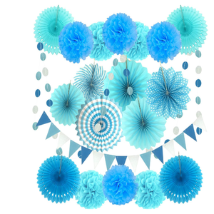 ป้ายสุขสันต์วันเกิดแบบเม็กซิกัน,ธงประดับงานเลี้ยงแบบพู่สีรุ้งอุปกรณ์งานปาร์ตี้ที่แขวนกระดาษสำหรับพัด - Product Image 5