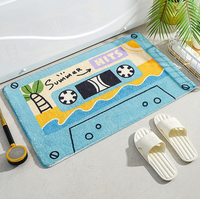 Tapis antidérapant imprimé rétro cassette pour salon, couverture de canapé, tapis absorbant pour porte de salle de bain, tapis décoratif antidérapant pour chambre à coucher