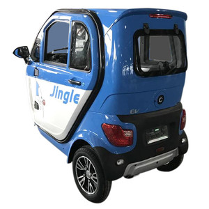 <span class=keywords><strong>Tricycle</strong></span> électrique EEC <span class=keywords><strong>confortable</strong></span> 1000W pour adultes Type de carrosserie fermée avec moteur 60V 500kg Poids à vide Trois roues Tuktuk" - Product Image 2