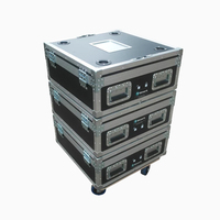 19 pouces 19 "2U 4U 6U 8U 10U 12U 14U 16U Amplificateur Slam Couvercle Pile Rack Poche Porte Coulissante Empilable Outil Vol Route Cas
