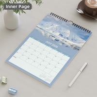 Coloriage promotionnel personnalisé Impression 2026 2027 Calendrier mural quotidien