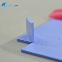 Vente directe d'usine, échantillon gratuit disponible, coussin en silicone thermiquement conducteur et électriquement isolant pour dissipateur thermique de CPU, GPU, PCB