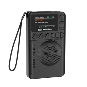 Xách tay DAB/DAB + FM Đài phát thanh BT 5.0 TFT hiển thị màu sắc với xây dựng trong loa và SD Thẻ MP3 Máy nghe nhạc - Product Image 4