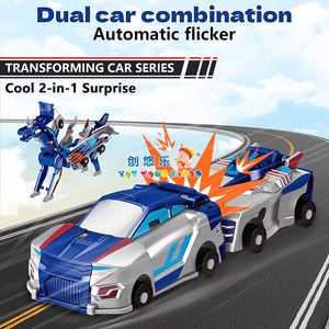 EPT 2-en-1 Transformation de collision Robot dragon Voitures magnétiques Voiture transformable Jouet pour enfants Cadeau de Noël Anniversaire - Product Image 5