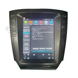 Pemutar Video Multimedia mobil 128GB gaya Tesla, Radio mobil Android 13 navigasi otomatis GPS untuk Lexus IS IS250 IS300 IS350 2005-2011