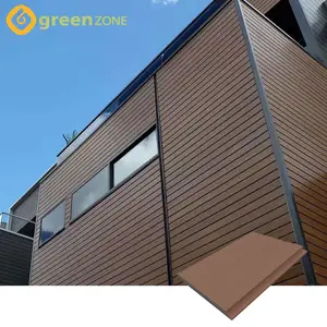 Exterior Outdoor Facade Cladding Outside Best Wpc Embossed Great Wall Panel