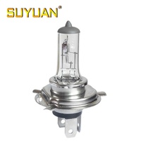 Ampoule de phare halogène H4 12V 24V 60/55W ultra-lumineuse de haute qualité, lampe automobile, accessoires de moto
