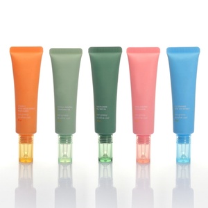 Fabricant de tubes cosmétiques en plastique souple personnalisés OEM/ODM, tubes vides en PE pour crème et lotion, emballages cosmétiques avec embout composite - Product Image 1
