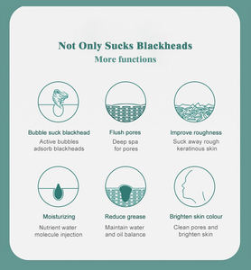 <span class=keywords><strong>Appareil</strong></span> d'Hydrodermabrasion Portable à Bulles, Extracteur <span class=keywords><strong>de</strong></span> Points Noirs Sous Vide, <span class=keywords><strong>Nettoyage</strong></span> Facial en Profondeur pour Soin <span class=keywords><strong>de</strong></span> la Peau - Product Image 5