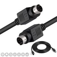 Câble de charge, connecteurs Mini Din 6 broches mâle-mâle, neuf