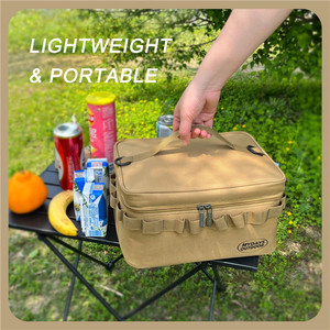 Mydays กระเป๋าเก็บความเย็นหุ้มฉนวนแบบพกพาทนทานพับเก็บได้สำหรับตั้งแคมป์กลางแจ้ง - Product Image 3