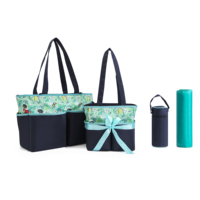 Supercute-Sac fourre-tout imperméable personnalisé pour la chambre de bébé Organisateur de couches en feutre Sac à langer pour bébé Sac pour momie