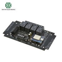 Carte de circuit imprimé de pilote d'écran LCD cloné, carte de circuit imprimé de projecteur de télévision LCD, carte PCBA, équipe professionnelle personnalise l'assemblage de circuits imprimés