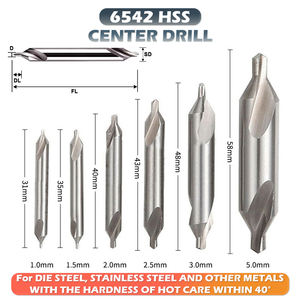 <span class=keywords><strong>Foret</strong></span> central en acier rapide SUPAL pour le perçage des métaux, forets <span class=keywords><strong>de</strong></span> <span class=keywords><strong>centrage</strong></span> HSS, outils <span class=keywords><strong>de</strong></span> précision personnalisables pour tour et fraisage - Product Image 2