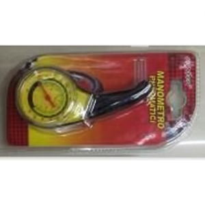 Manómetro de plástico con esfera analógica de 0-60 Psi para comprobar la presión de los neumáticos de coches, camiones y motocicletas - Product Image 1