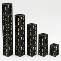 Système de coffrage en béton réglable MINGLEI, moule pour colonne en béton, coffrage en plastique pour colonne et mur combinés