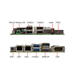 Nouvelle carte mère EVUC intégrée Intel Celeron J6412 sans ventilateur DDR4 <span class=keywords><strong>Nano</strong></span> <span class=keywords><strong>ITX</strong></span> 16 Go de RAM maximale pour LAN à faible consommation d'énergie - Product Image 2