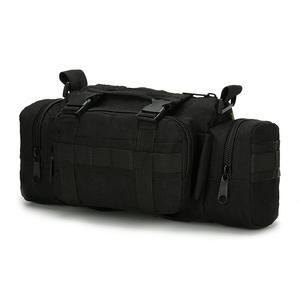 Sac de taille multifonctionnel personnalisé, sport, photographie en plein air, tactique, fermeture éclair, imperméable, Oxford, course à pied, pêche, sac en nylon - Product Image 1