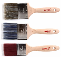 Boutique en ligne proposant des pinceaux à peinture synthétiques de style Pudry à poils biseautés, pinceaux de haute qualité pour la décoration