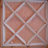 Profils acoustiques de 0,5, 1 et 2 pouces, tissu mural extensible en PVC, tissu acoustique insonorisant en PVC, rail mural en tissu à fixation par pince