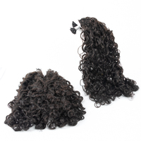 Extensions de cheveux humains frisés et bouclés de couleur naturelle, 12a, Top qualité, offre spéciale, vente en gros, inde