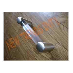 Mango de ataúd de latón con acabado natural - Product Image 5