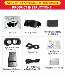 Film Vidéo Mobile Écran Intelligent 3D 4K vr lunettes <span class=keywords><strong>Casque</strong></span> <span class=keywords><strong>Portable</strong></span> Adulte VR Lunettes Dispositif Réalité Virtuelle - Product Image 3