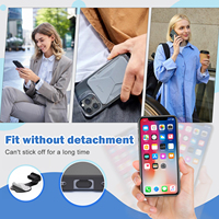 Bouchon anti-poussière pour téléphone portable USB-C, capuchon de protection pour port de charge Type-C, compatible iPhone 17 Samsung Android, étanche et anti-perte