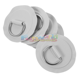 Anneaux en D en acier inoxydable, accessoires pour jeux gonflables, boucles en corde de caoutchouc, patchs en PVC à vendre - Product Image 5